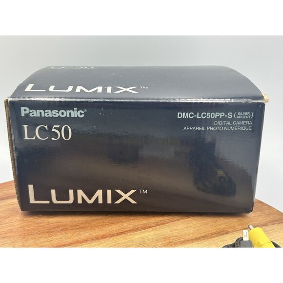 Panasonic Lumix DMC-LC50 Digital Camera 3.2MP 3X Zoom Leica Boxed w/ acc WORKS - Picture 16 of 16